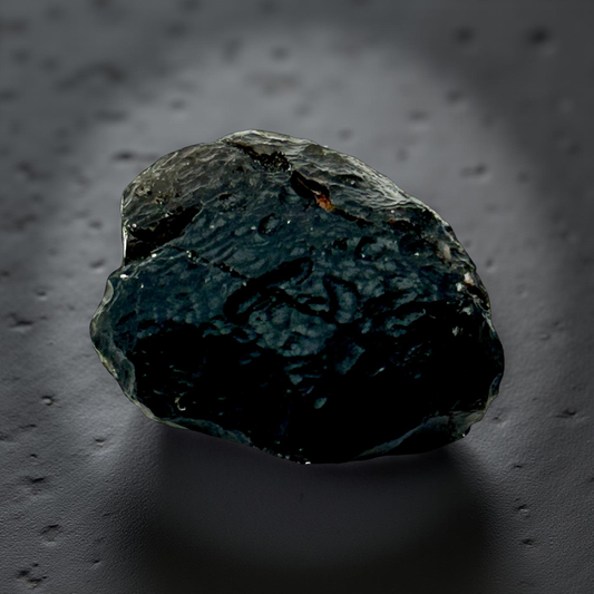 Colombianite Tektite – 25g | 1.5” x 1” | Rare Natural Meteorite Glass