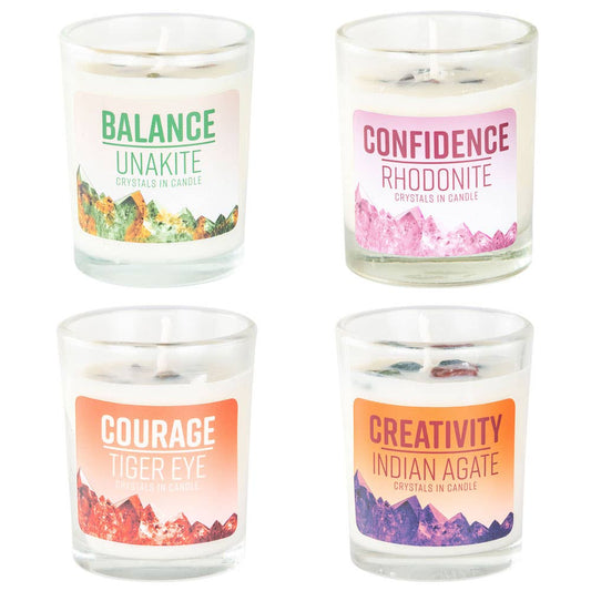 Benjamin International - Energy Stone Jar Candles