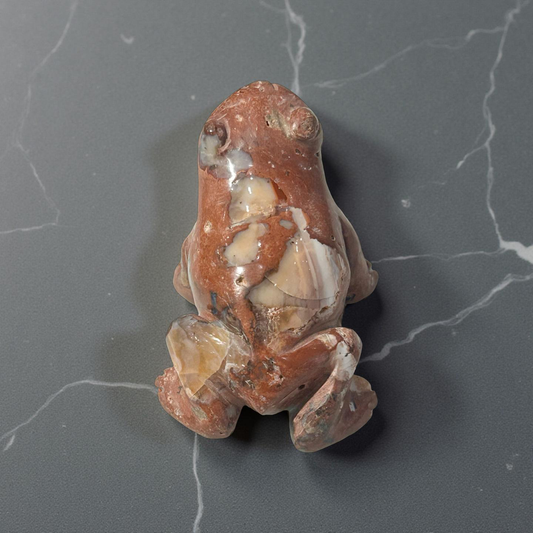 Fire Opal Figurine – 27g, 2” x 1.5”