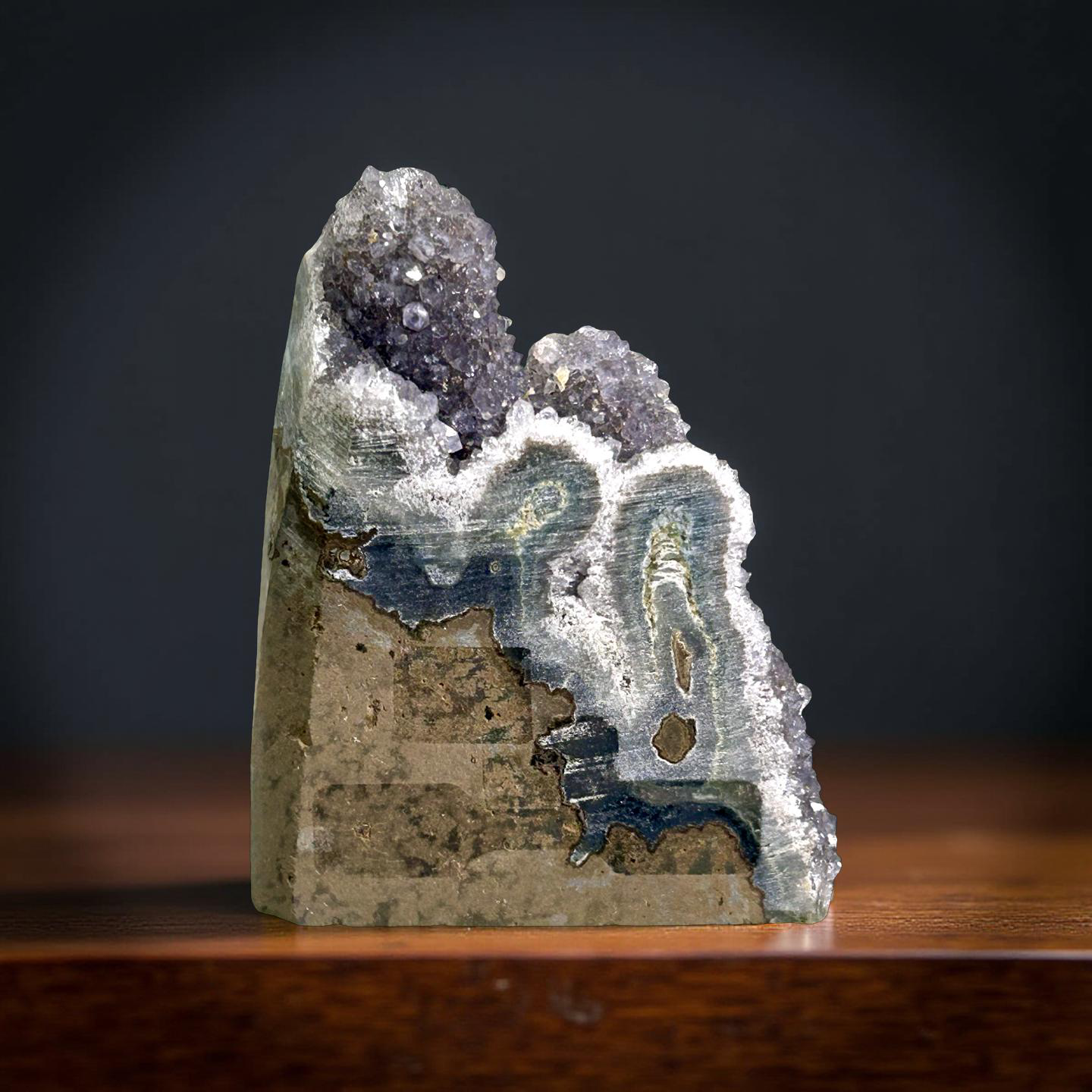 Amethyst Stalactite Geode