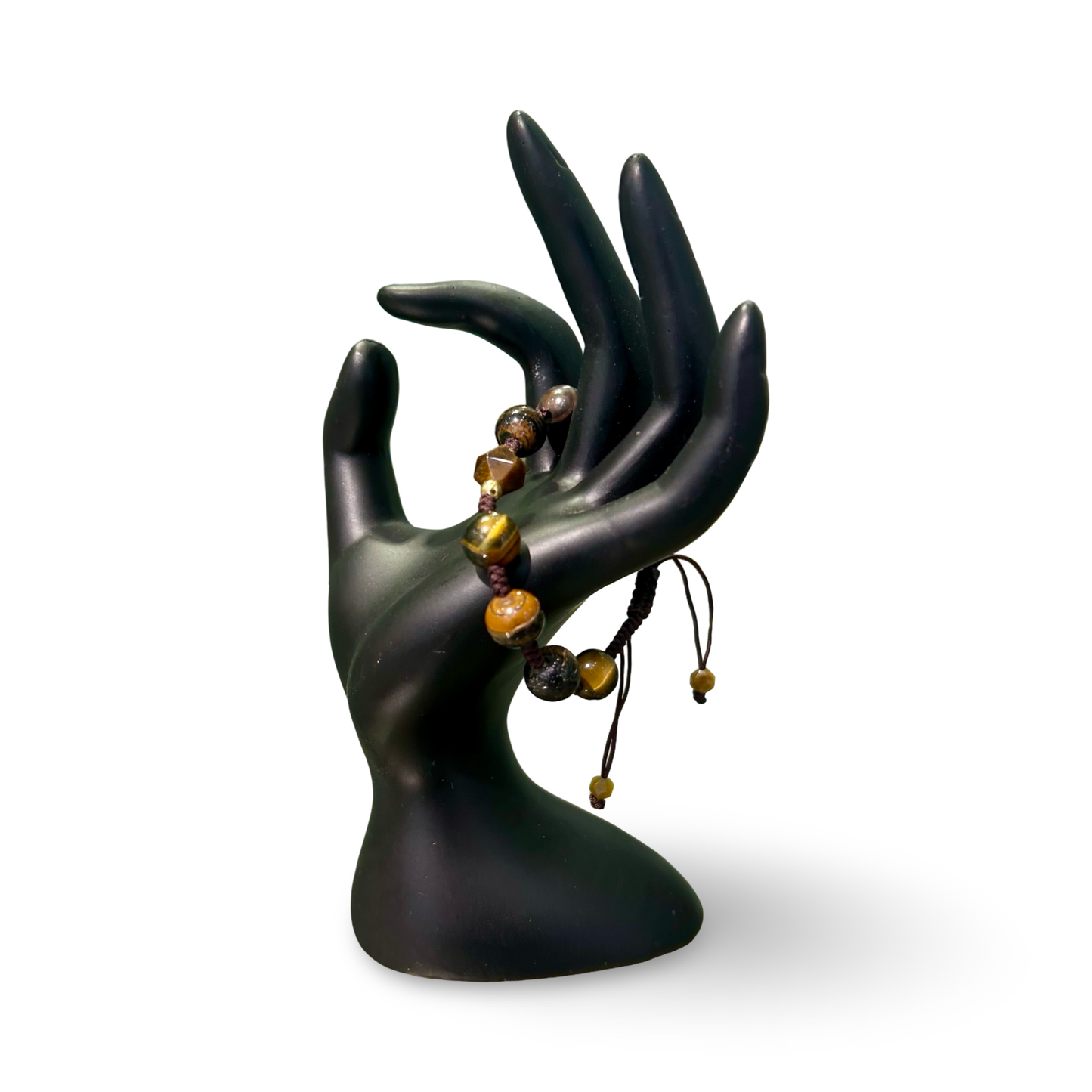 Tiger’s Eye Bracelet –
8 mm beads | Adjustable size