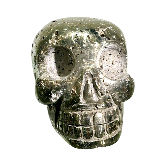 Pyrite Skull Large