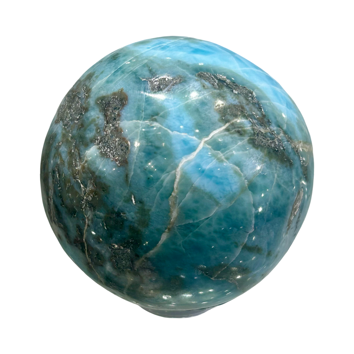 š Larimar Sphere ā Dominican Republic |