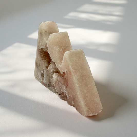Pink Amethyst Mountain Carvings – 367g | 6” x 1” | Natural Crystal Sculpture