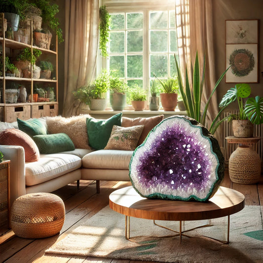 The Benefits of Keeping Amethyst in Your Home: A Guide to Placement and Power