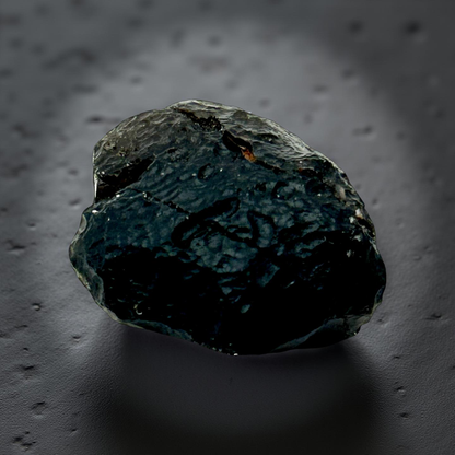 Colombianite Tektite – 25g | 1.5” x 1” | Rare Natural Meteorite Glass