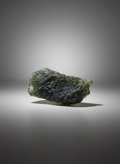 Moldavite – 3g | 1” x 0.5” | Rare Natural Meteorite Glass Crystal