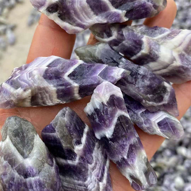 Natural Amethyst Raw Stone Decoration