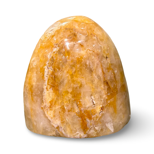 Golden Healer Quartz Freeform – 680g, 4” x 4”