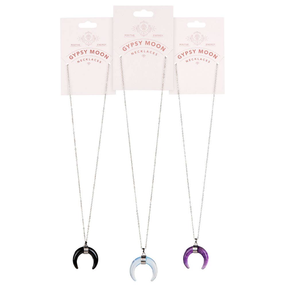 Benjamin International - CRESCENT MOON NECKLACES