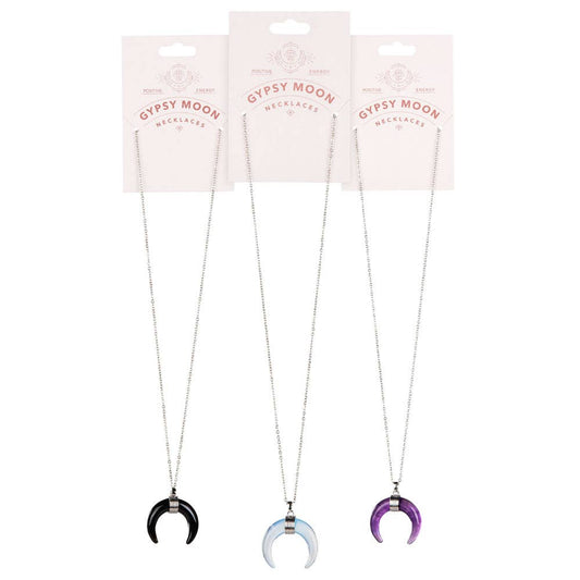 Benjamin International - CRESCENT MOON NECKLACES