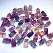 Natural Fluorite Raw Stone Pendant Accessories