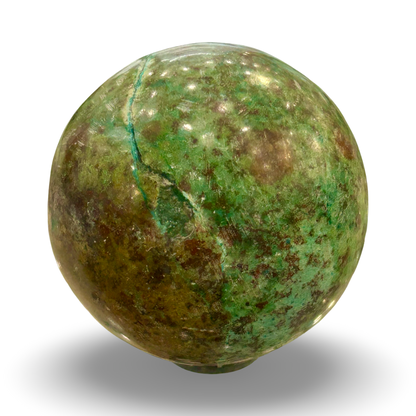 Chrysocolla Sphere – 395g | 3” x 3”