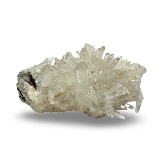 Colombian Lemurian Needle Cluster – 313g | 4.5” x 2.5” | Natural Quartz Crystal from Colombia