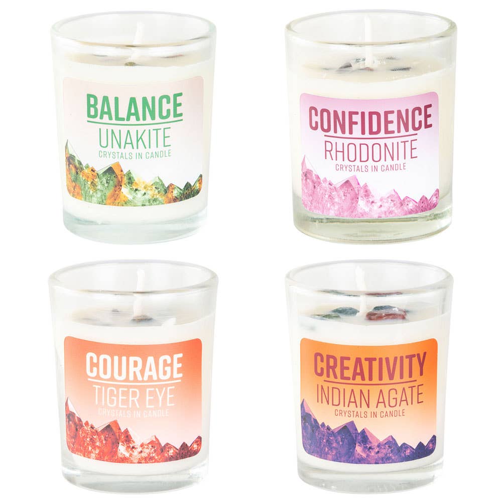 Benjamin International - Energy Stone Jar Candles