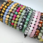 Healing Crystals Stretch Bracelet Natural 8mm