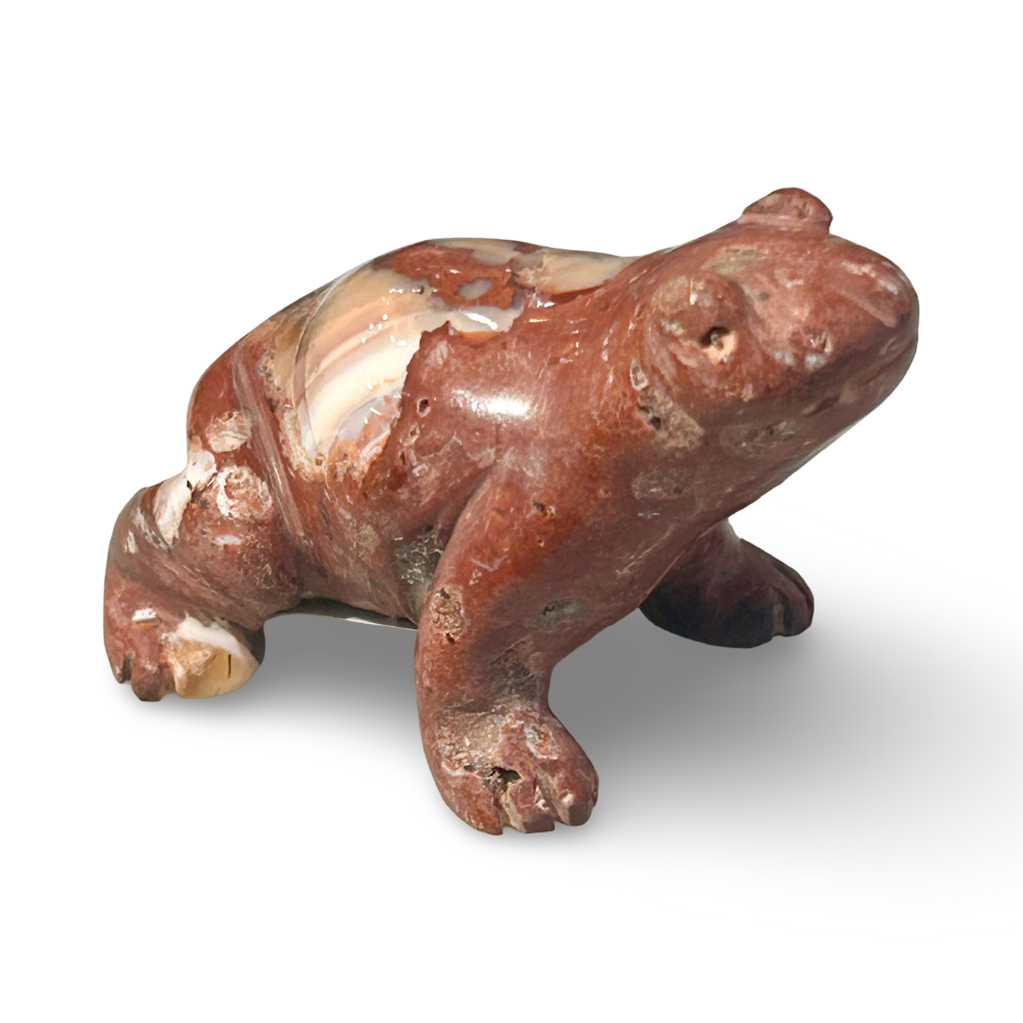 Fire Opal Figurine – 27g, 2” x 1.5”