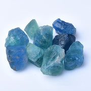 Natural Blue Fluorite Raw Stone