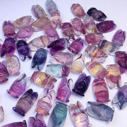 Natural Fluorite Raw Stone Pendant Accessories