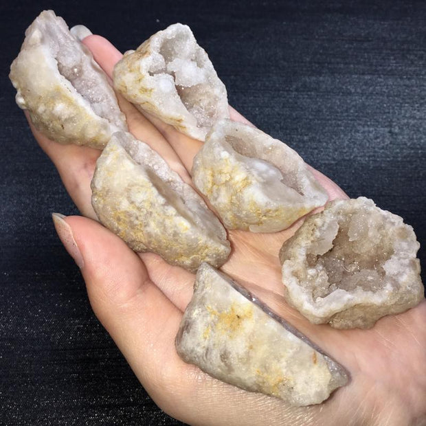 Raw Crystal Quartz Cluster Geode