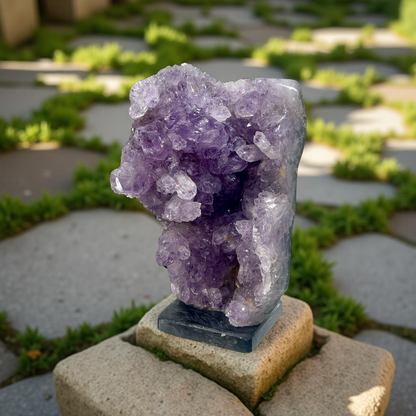 Amethyst Cluster on Base