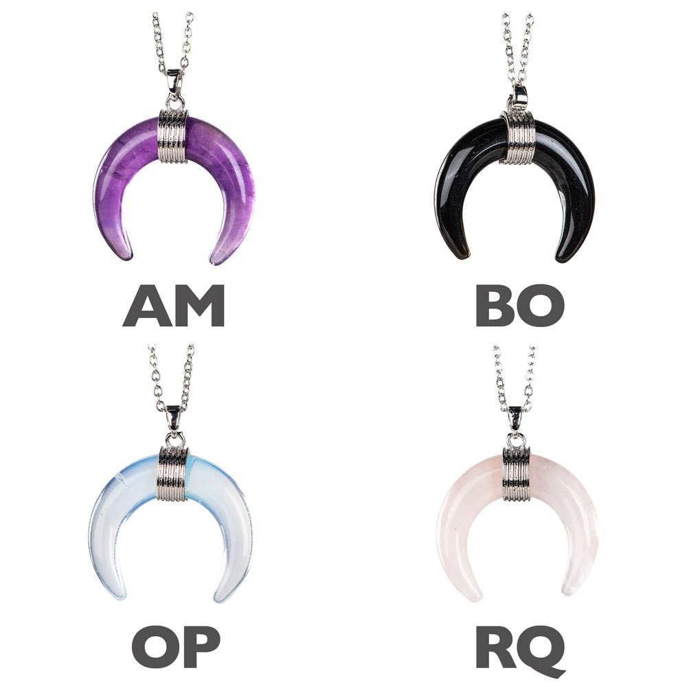 Benjamin International - CRESCENT MOON NECKLACES