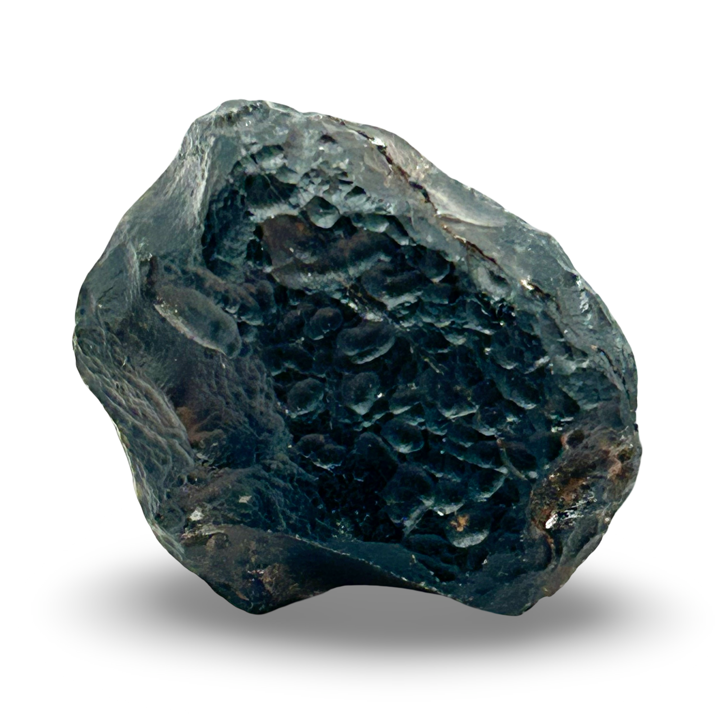 Colombianite Tektite – 25g | 1.5” x 1” | Rare Natural Meteorite Glass