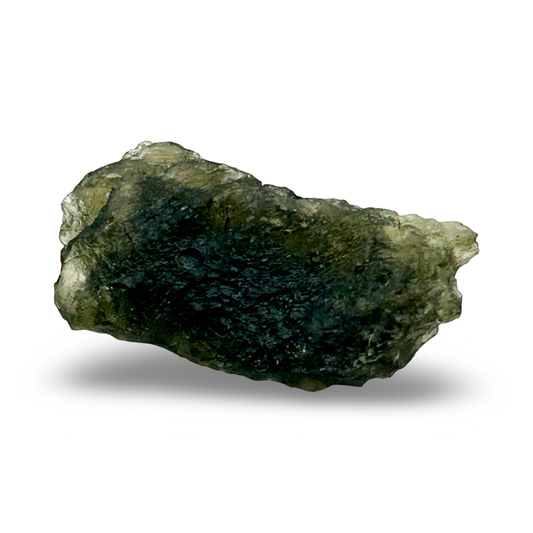 Moldavite – 3g | 1” x 0.5” | Rare Natural Meteorite Glass Crystal