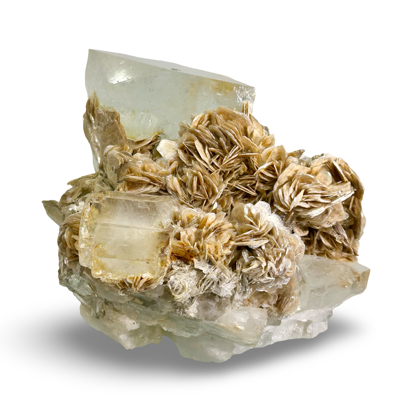 Aquamarine with Mica Specimen