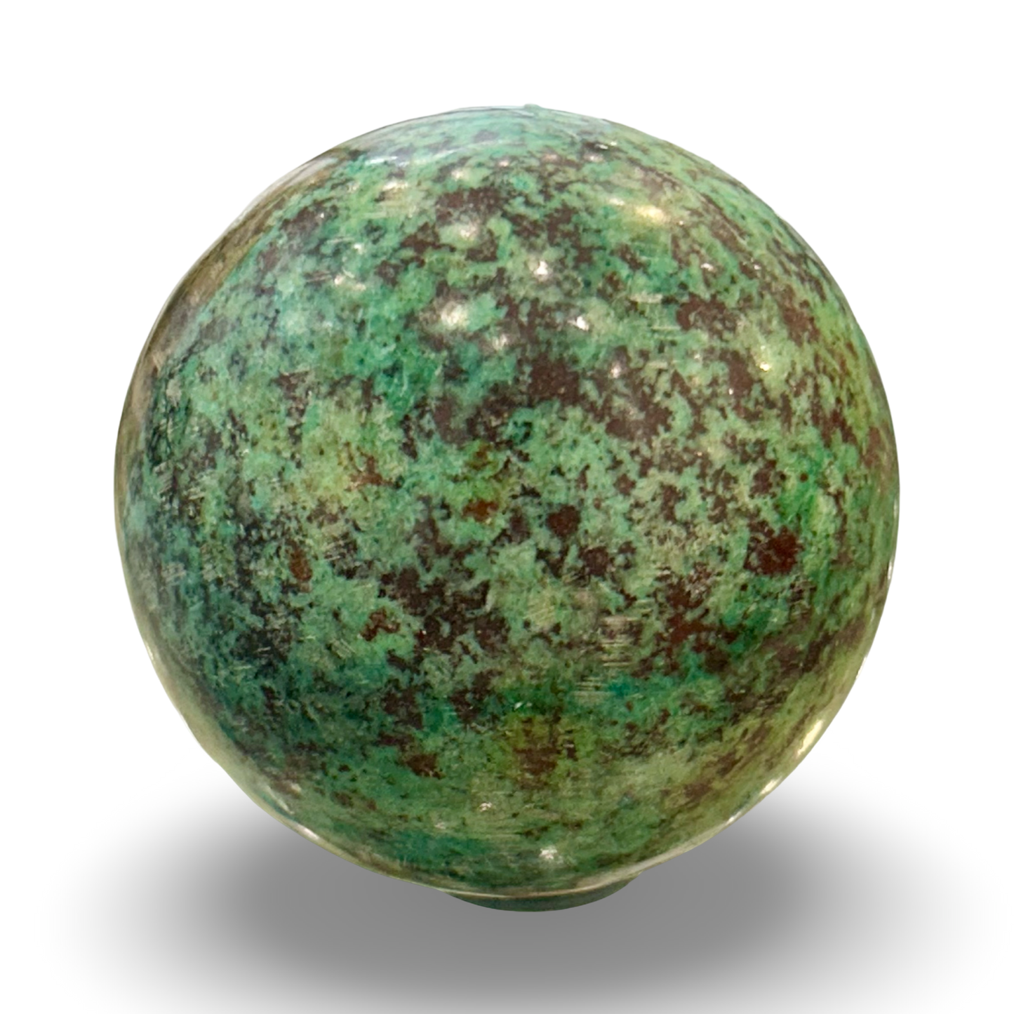 Chrysocolla Sphere – 395g | 3” x 3”