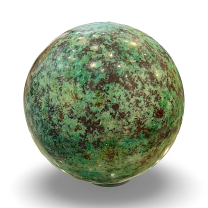 Chrysocolla Sphere – 395g | 3” x 3”