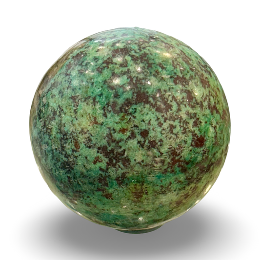 Chrysocolla Sphere – 395g | 3” x 3”