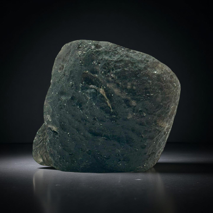 Colombianite Tektite – 44g | 2” x 1.5” | Rare Natural Meteorite Glass