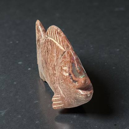 Fire Opal Fish Figurine – 18g, 1.5” x 1”