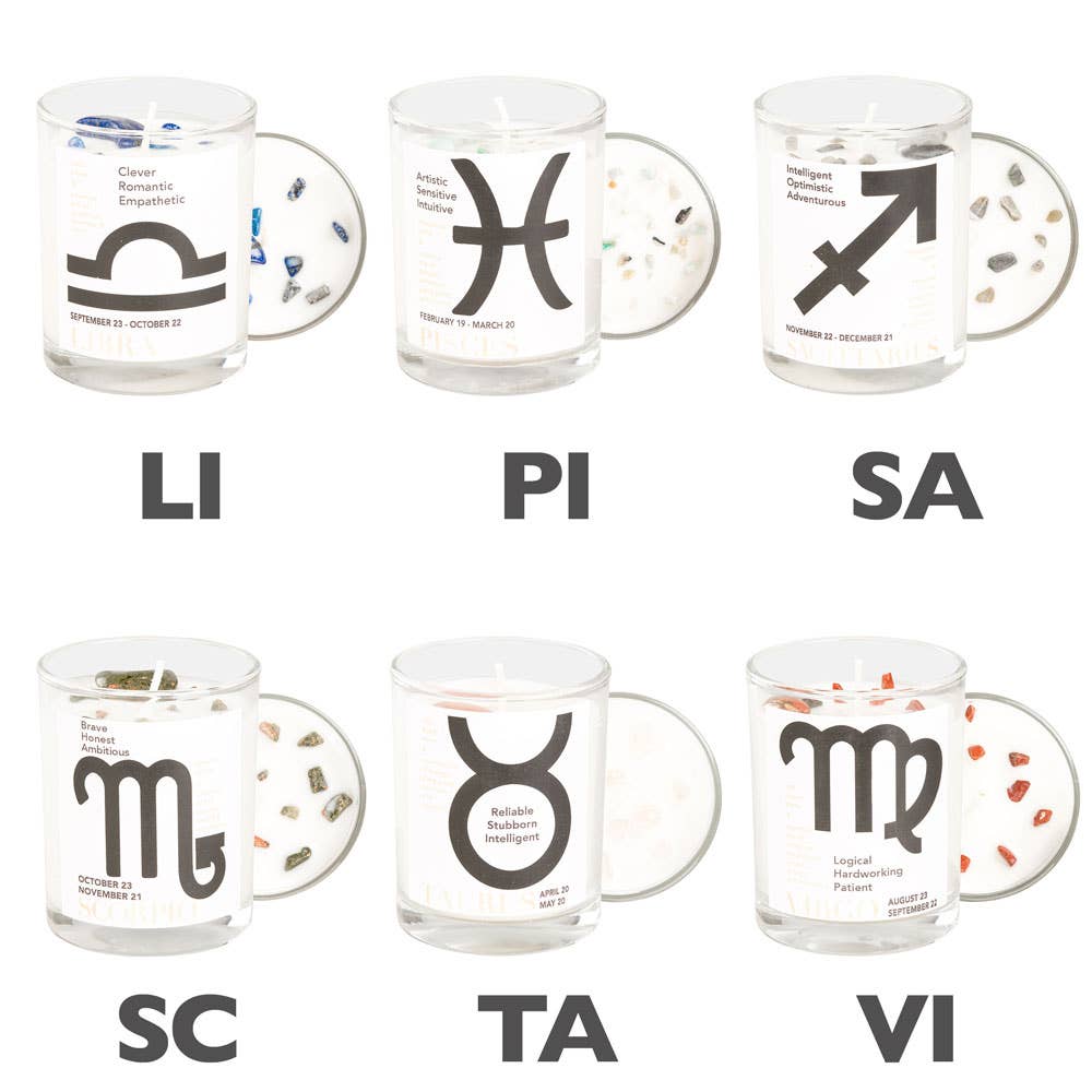 Benjamin International - ZODIAC 10 OZ CANDLES