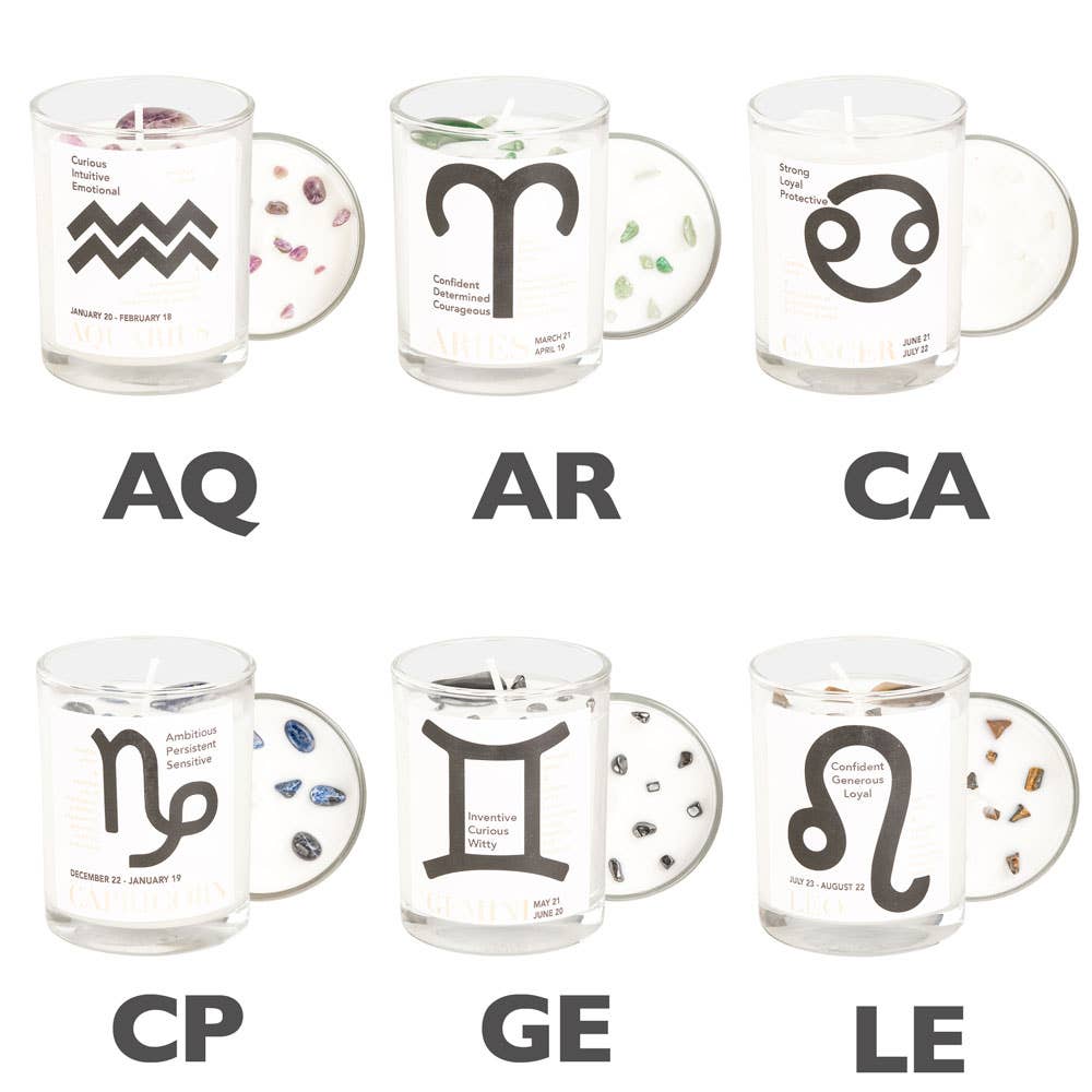 Benjamin International - ZODIAC 10 OZ CANDLES