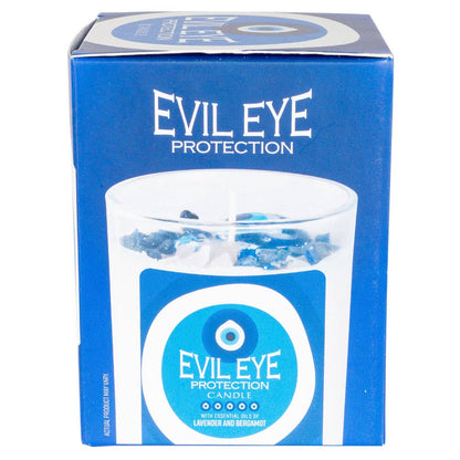 Benjamin International - Evil Eye Glass Jar Candle
