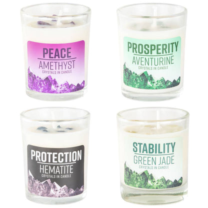 Benjamin International - Energy Stone Jar Candles