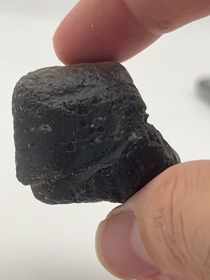 Colombianite Tektite – 44g | 2” x 1.5” | Rare Natural Meteorite Glass