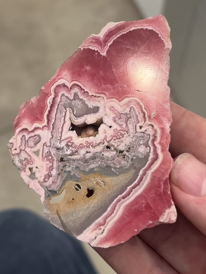 Rhodochrosite Slab 76g