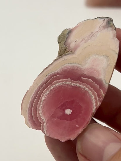 Rhodochrosite Freeform – 57g | 2” x 1.5” | Natural Pink Crystal from Argentina